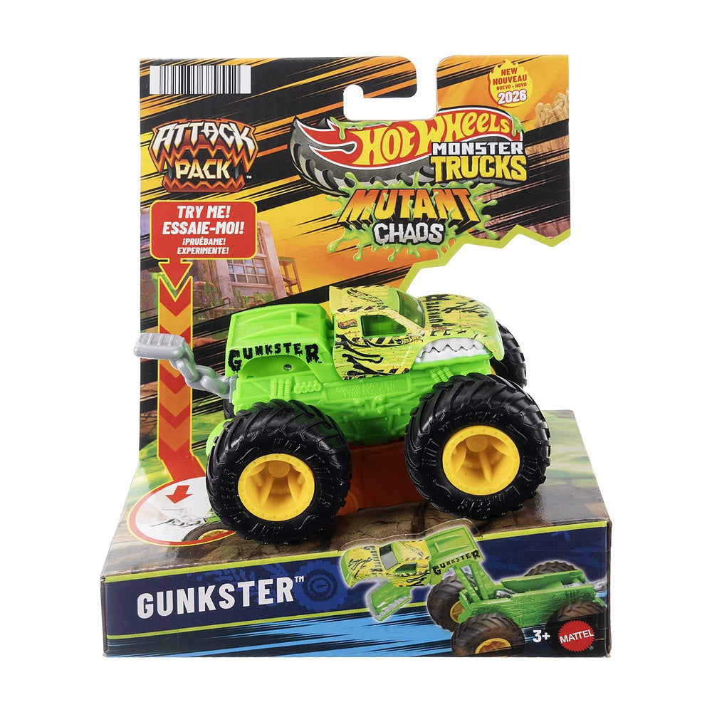 Hot Wheels Vehiculo De Juguete Attack Pack - Gunkster