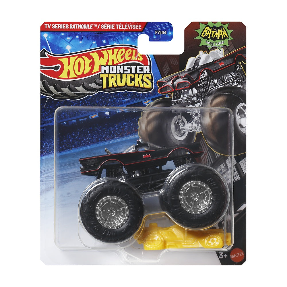 Hot Wheels Monster Truck Escala 1:64 - Tv Series Batmobile