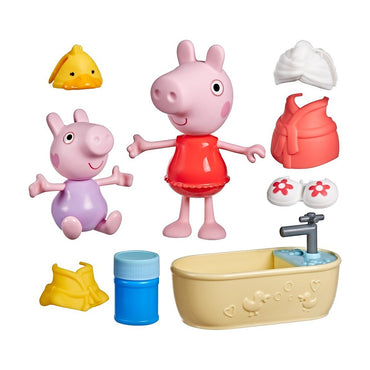 Peppa Pig Set De Juegos Estilos Divertidos - Baño De Burbujas De Peppa