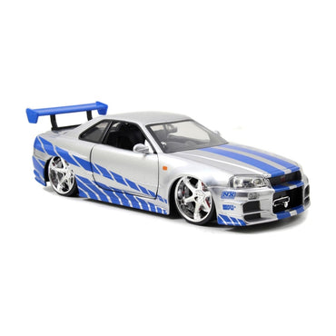 Vehiculo R&f 1:24 2002 Nissan Skyline Gt-r R34 Jada - foto 2