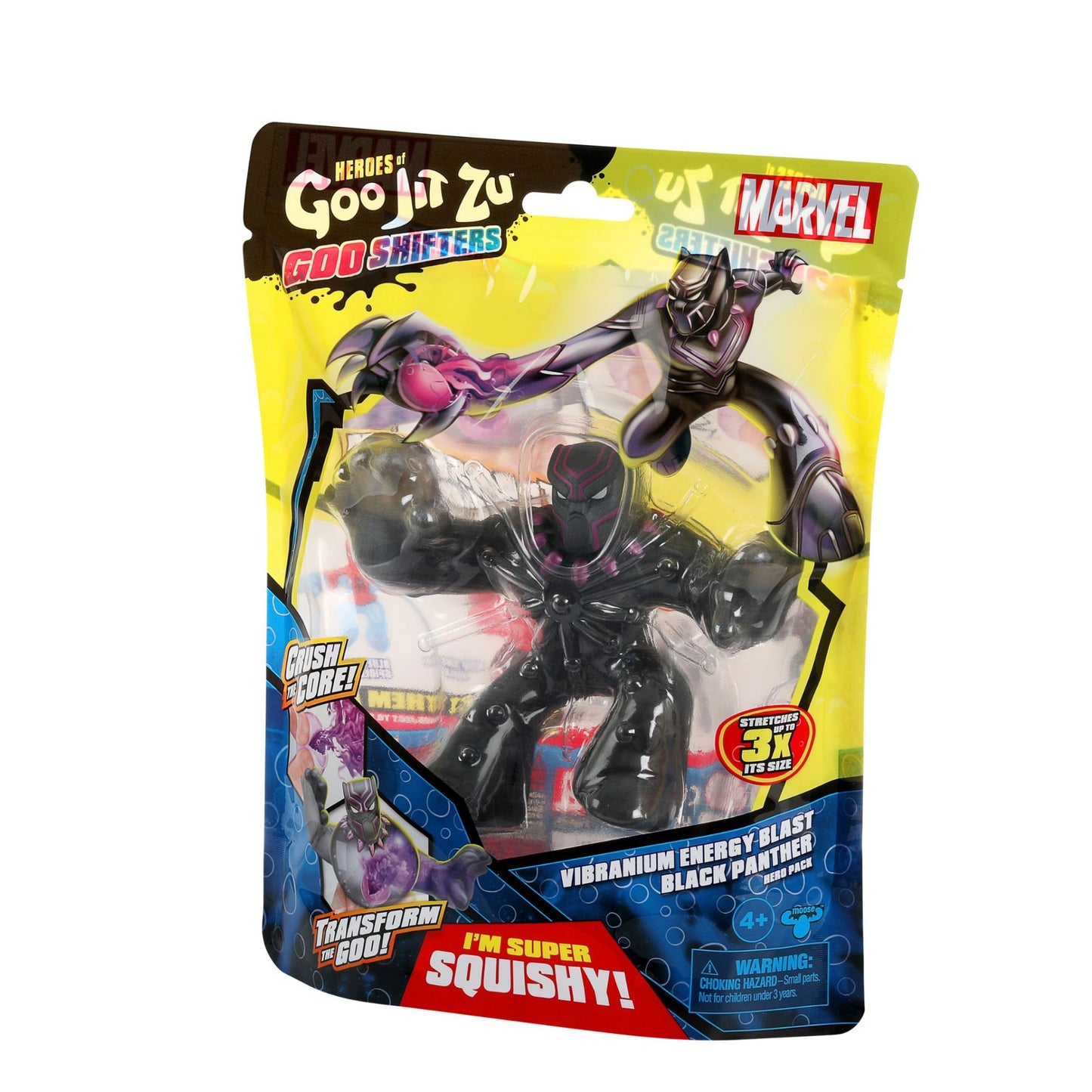 Goo Jit Zu Marvel Goo Shifters héroes - Vibranium Energy Blast Black Panther