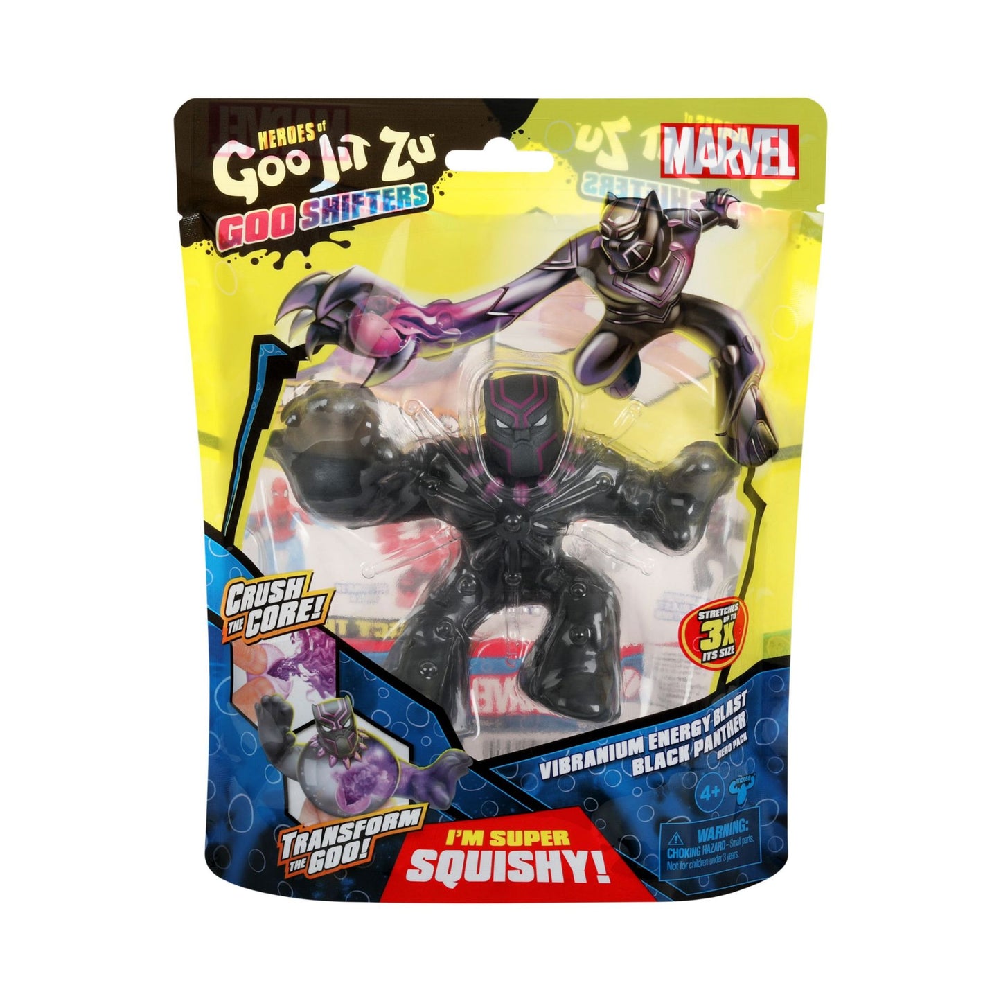 Goo Jit Zu Marvel Goo Shifters héroes - Vibranium Energy Blast Black Panther