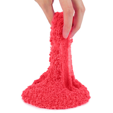 Arena Mágica Neón 227 Gramos Kinetic Sand - Rojo Neón