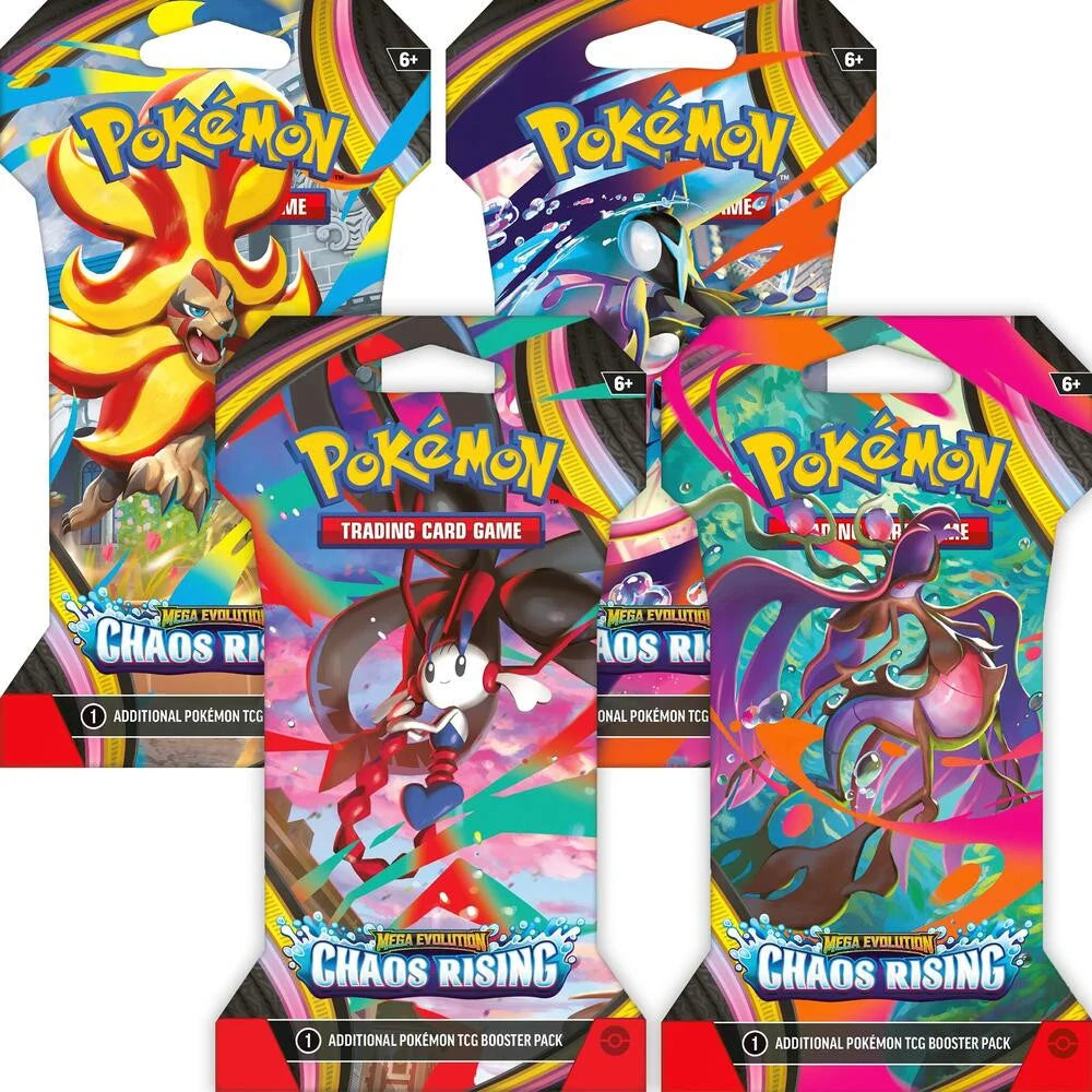 Pokemon Tcg Chaos Rising Sleeved Booster Ing