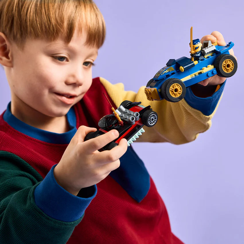 Desafio A Maxima Velocidad Rogue Vs Drix Lego Ninjago