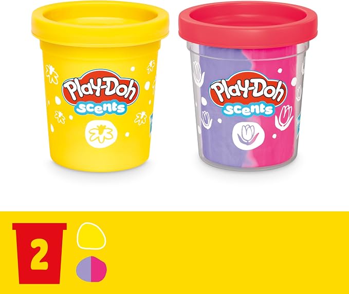Play-doh Mini Pack De Flores - Tulipanes Y Narcisos