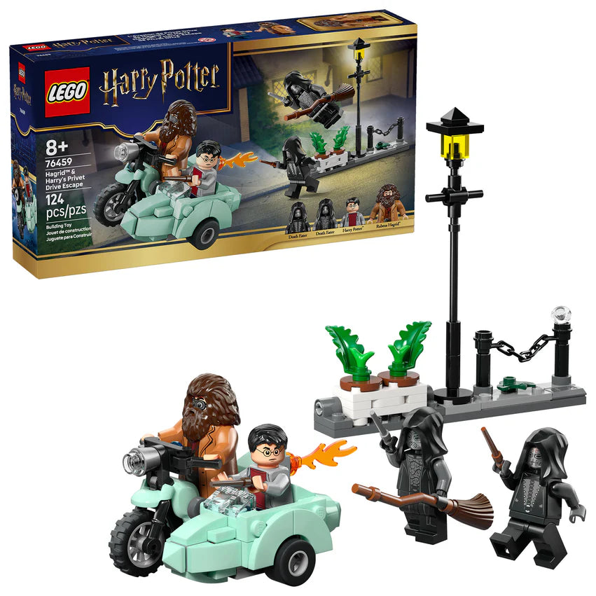 HARRY ハリー　無常人 Hagrid Y Harry Escape De Privet Drive Lego Harry Potter Tm