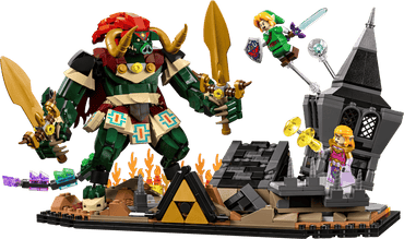 Ocarina Of Time El Combate Final Lego The Legend Of Zelda