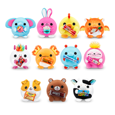 Peluche Sorpresa Snackles 12 Cms De Zuru