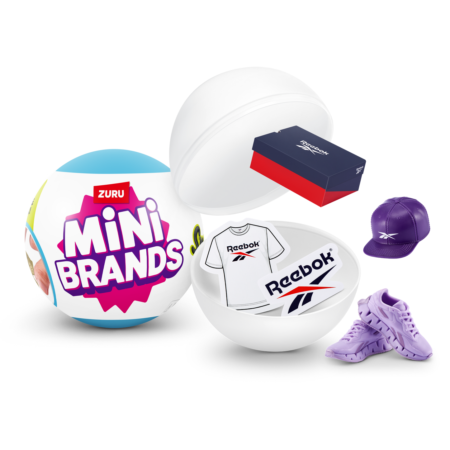 Bola Mini Brands Con 5 Sorpresas Serie Sneakers De Zuru