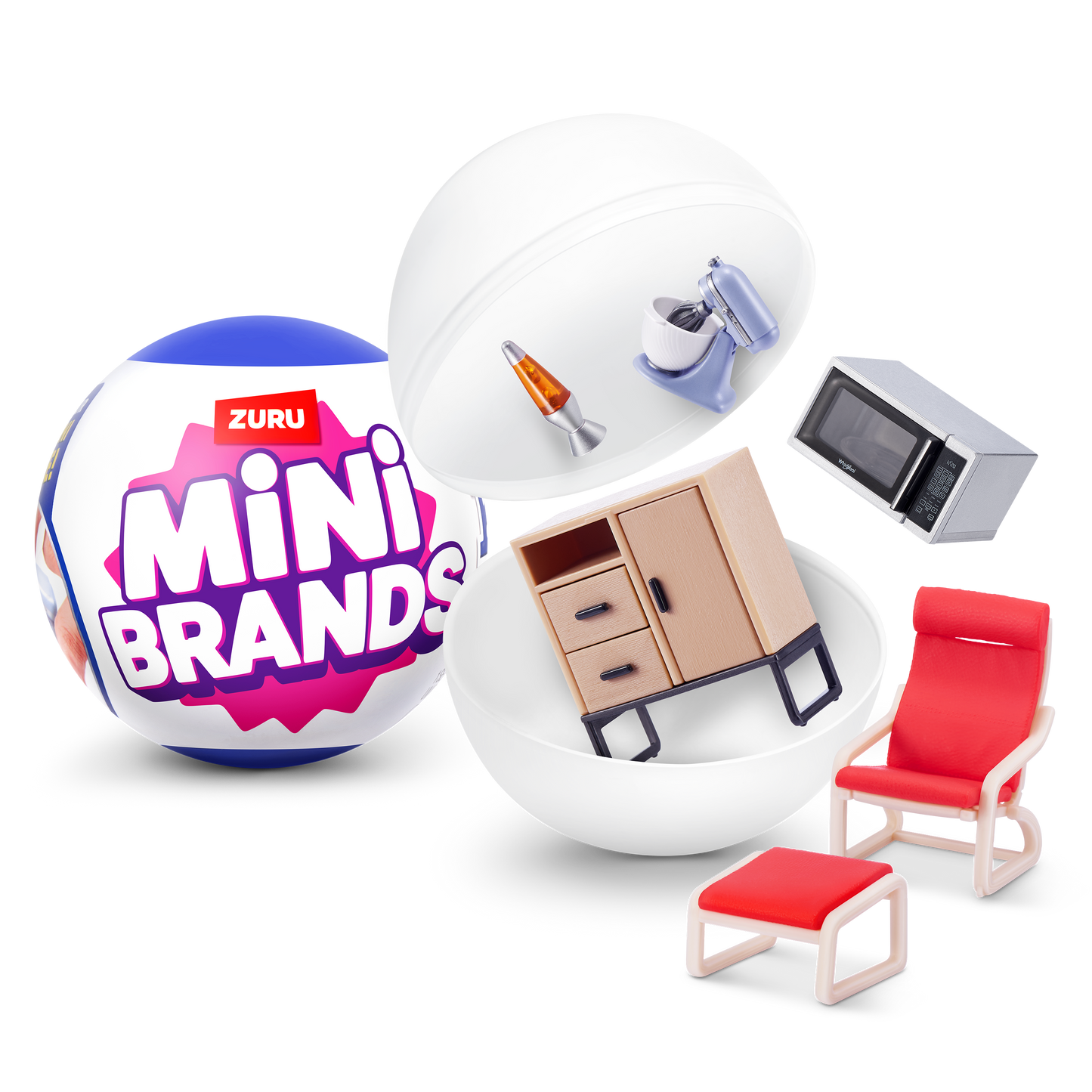Bola Mini Brands Con 5 Sorpresas Serie Home De Zuru