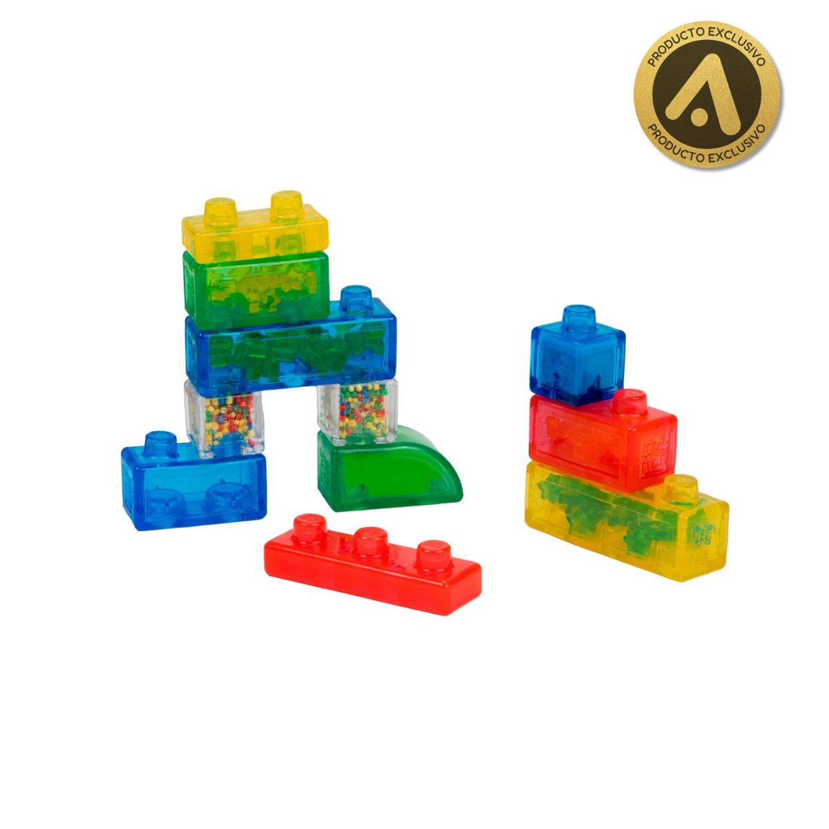 Set de 11 Bloques Blandos Inicial Jelly Blox