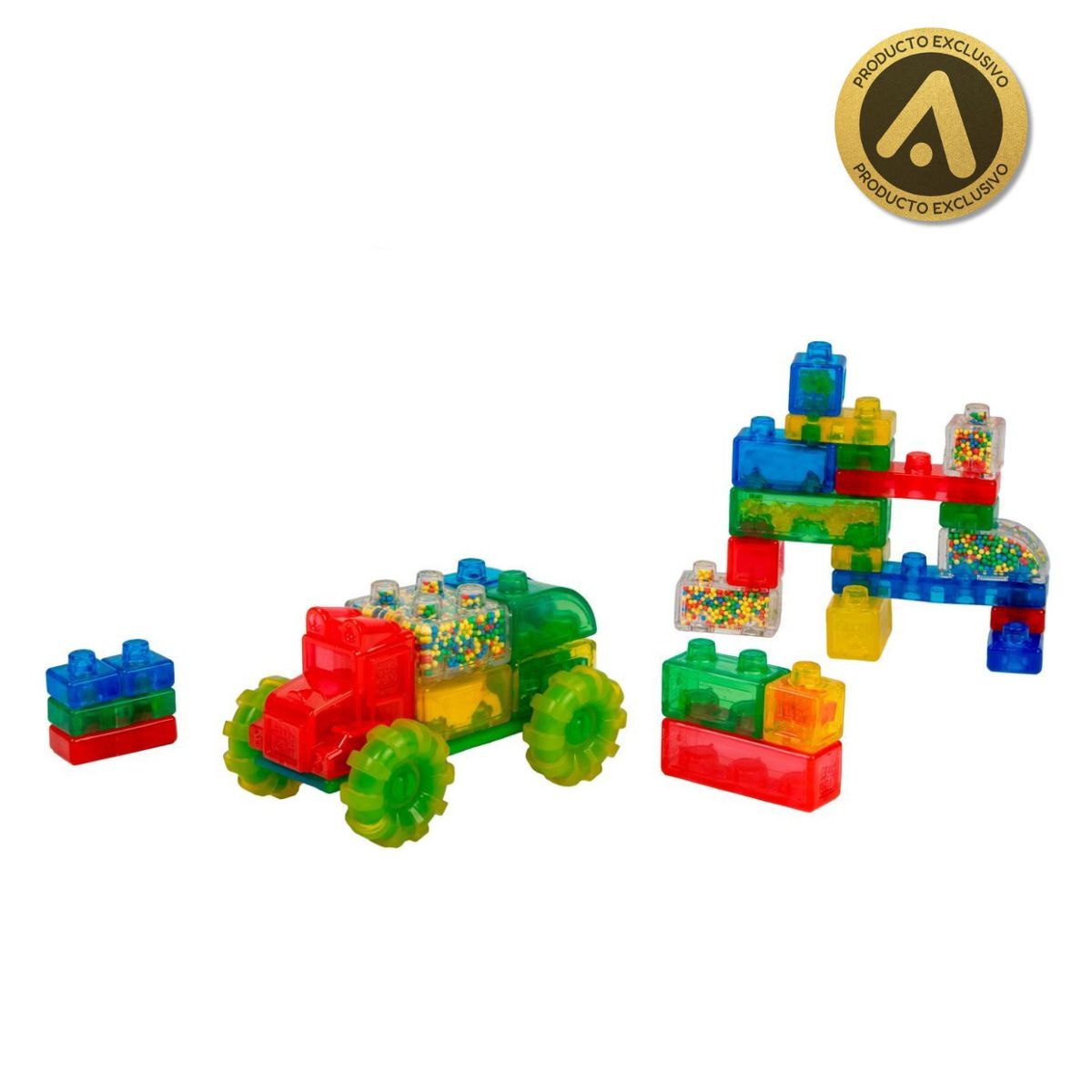 Set de 35 Bloques Blandos Camión Jelly Blox