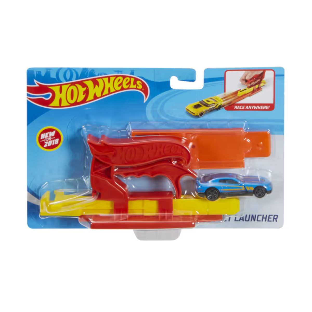 Hot Wheels Lanzador De Bolsillo - Rojo