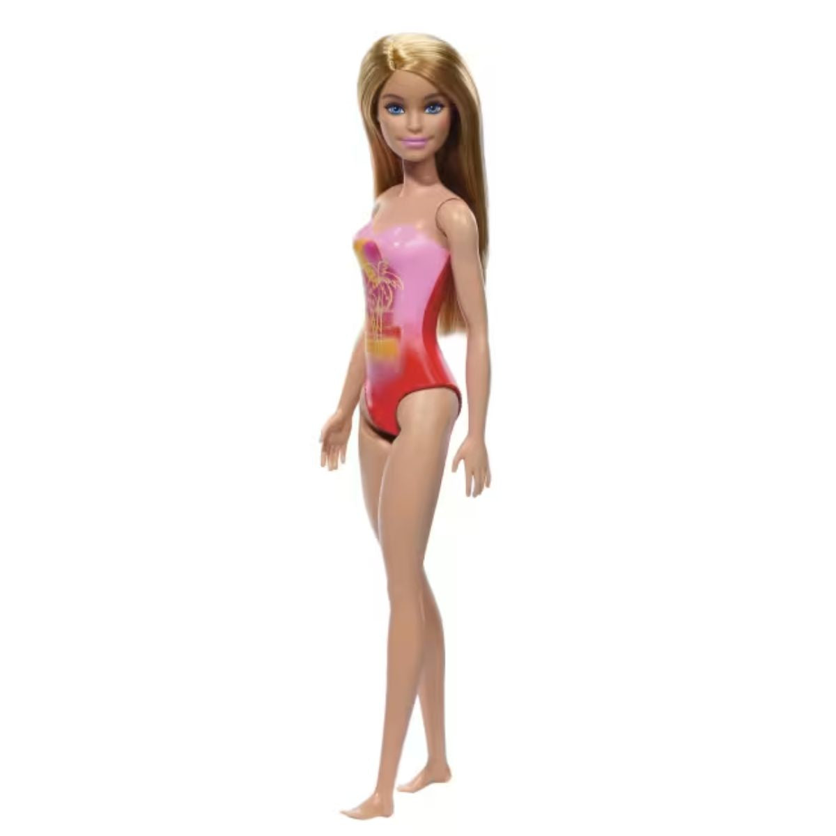 Barbie Fashion & Beauty Muñeca De Playa Sorpresa - Traje De Baño Rosado