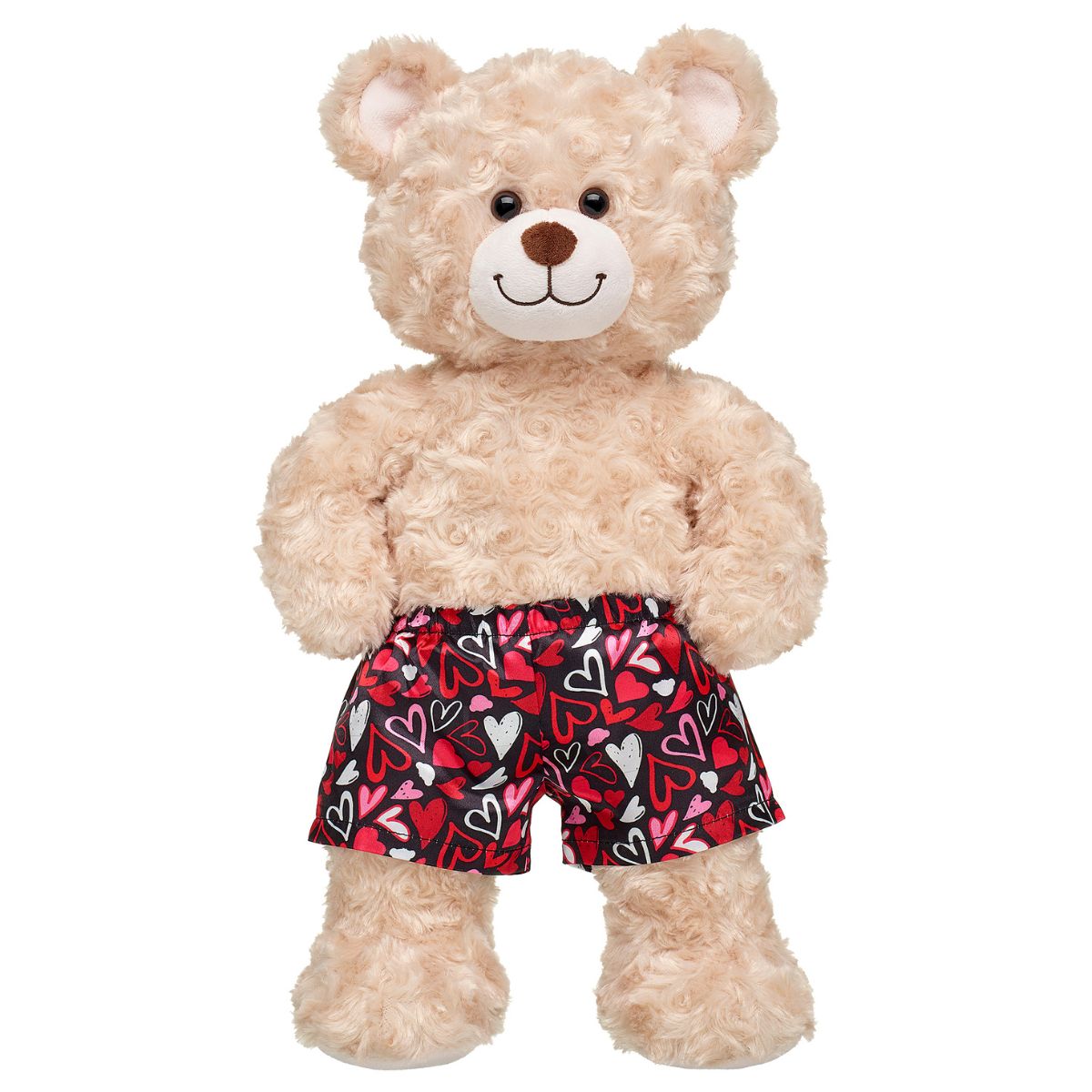 Calzoncillo Negro Corazones Build-A-Bear