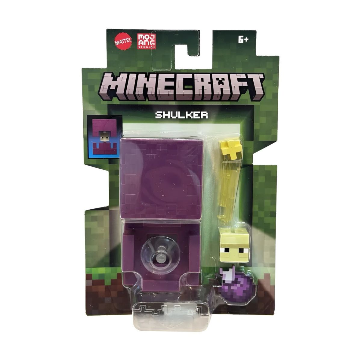 Minecraft Core Figura De 8Cm Con Crafting - Shulker