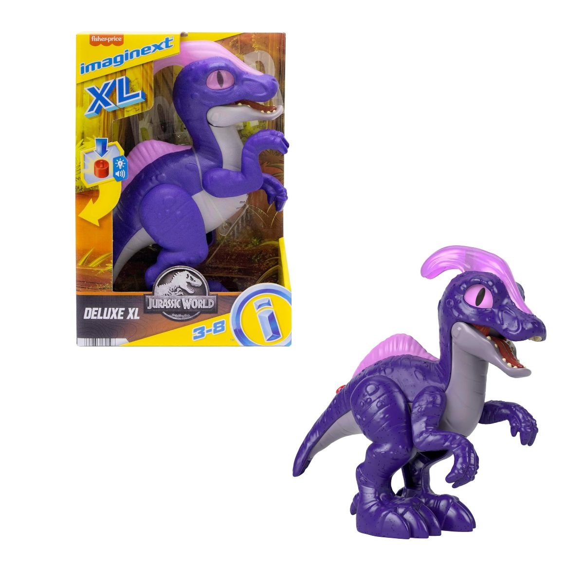 Imaginext Parasaurolofós Deluxe Xl
