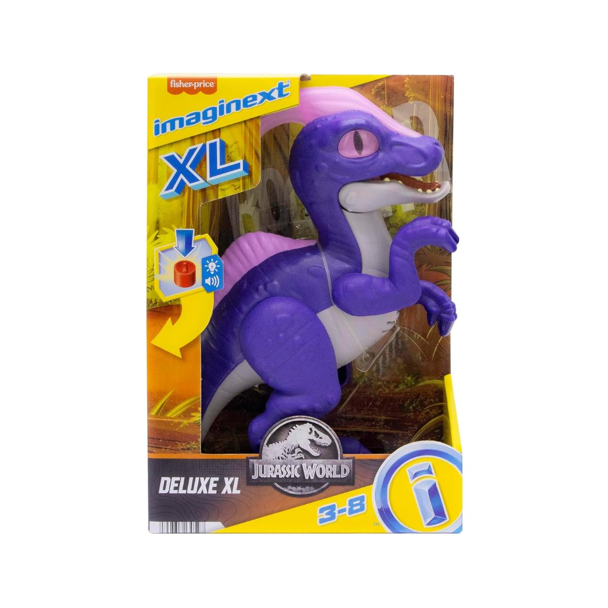 Imaginext Parasaurolofós Deluxe Xl