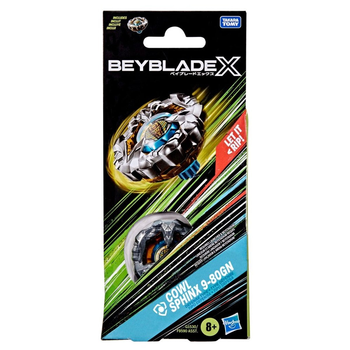 Beyblade X Booster Single Top Ast - Cowl Sphinx 9-80Gn