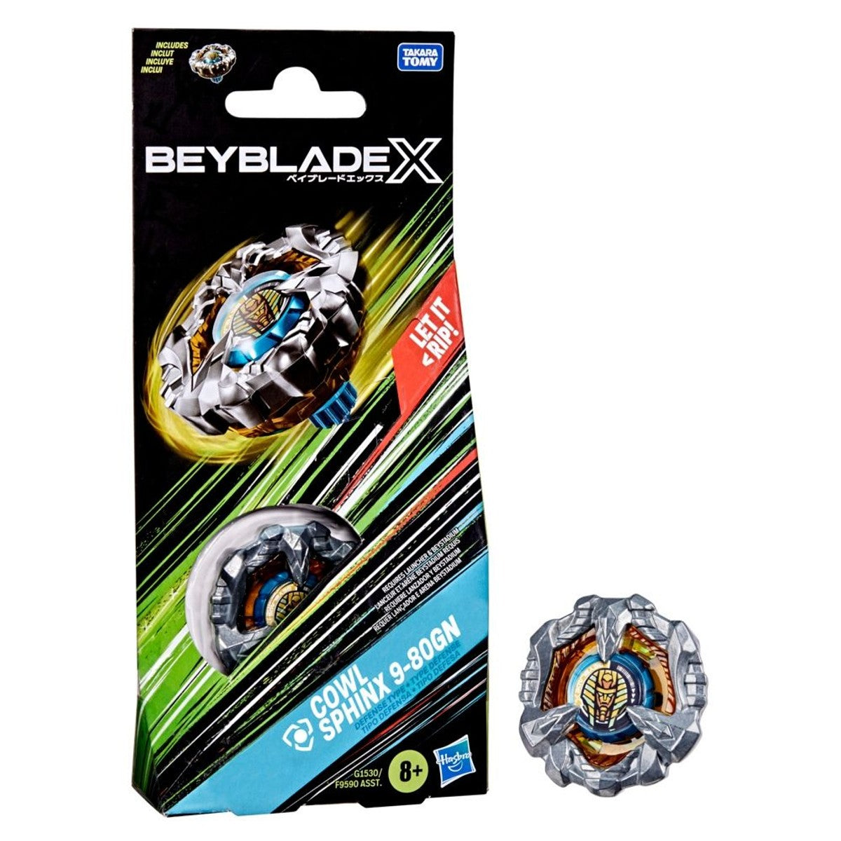 Beyblade X Booster Single Top Ast - Cowl Sphinx 9-80Gn