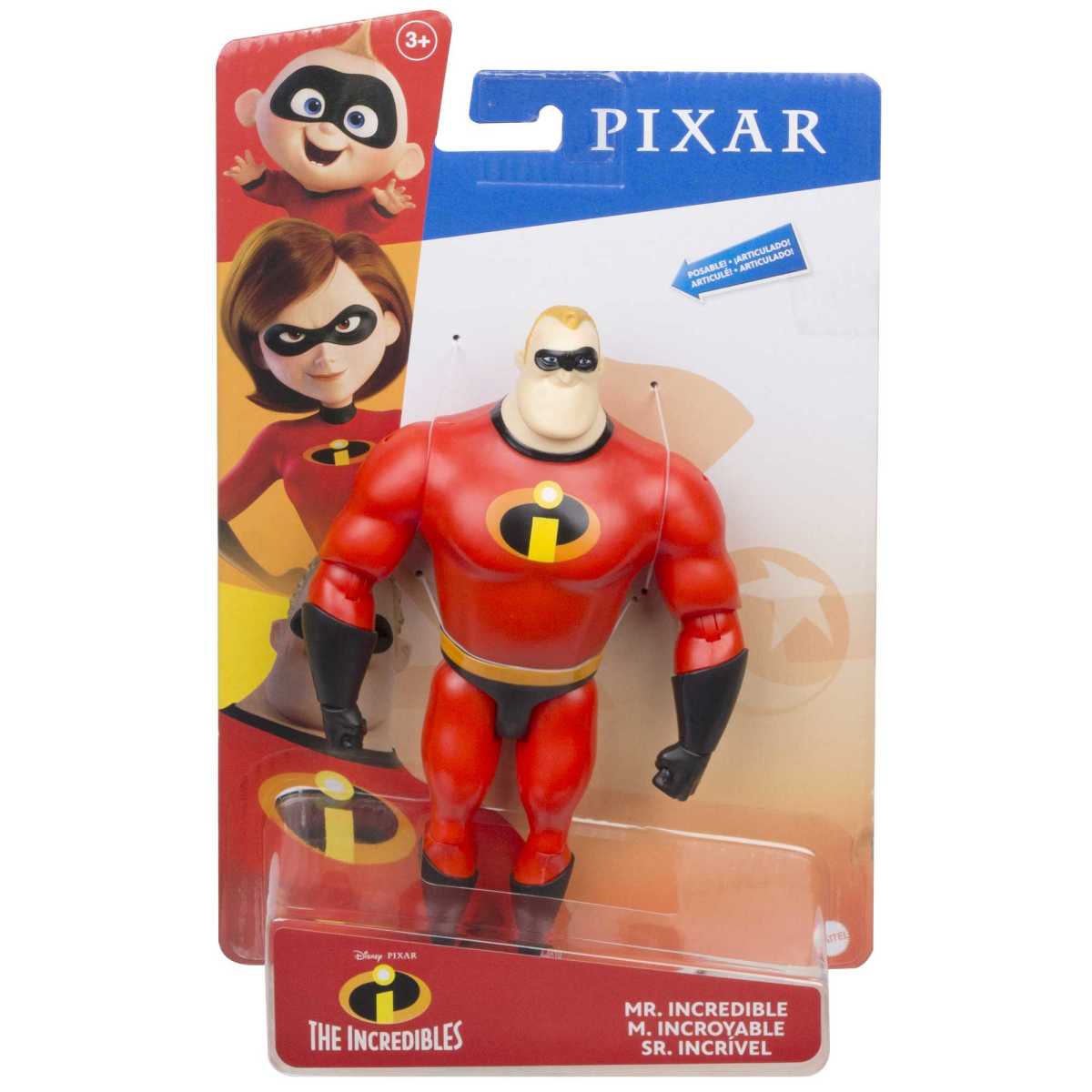 Pixar Figura Mr. Increíble