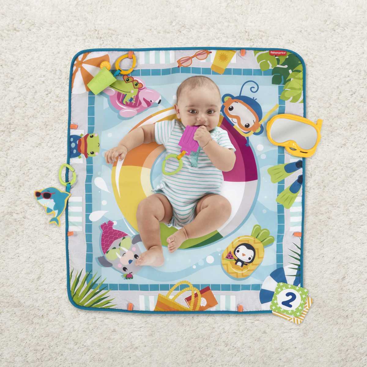 Fisher Price Alfombra Picina De Actividades Mattel