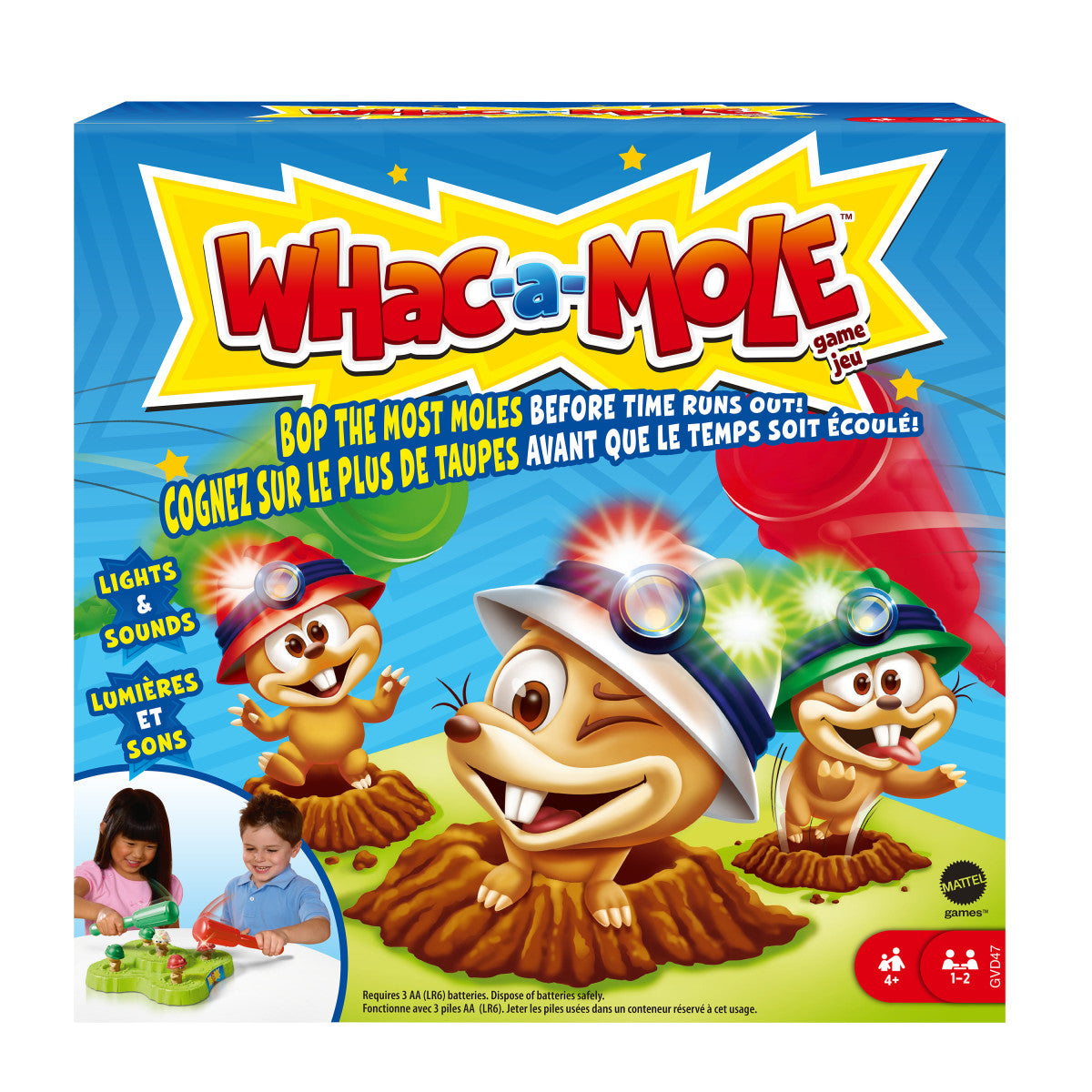 Whac-A-Mole Mattel Games