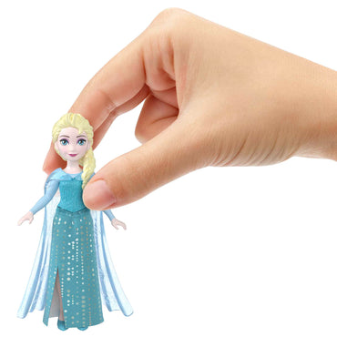 Disney Frozen Muñecas Pequeñas - Elsa Vestido Celeste 9 cm-2