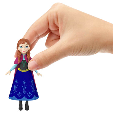 Disney Frozen Muñecas Pequeñas - Anna Vestido Azul 9cm-2