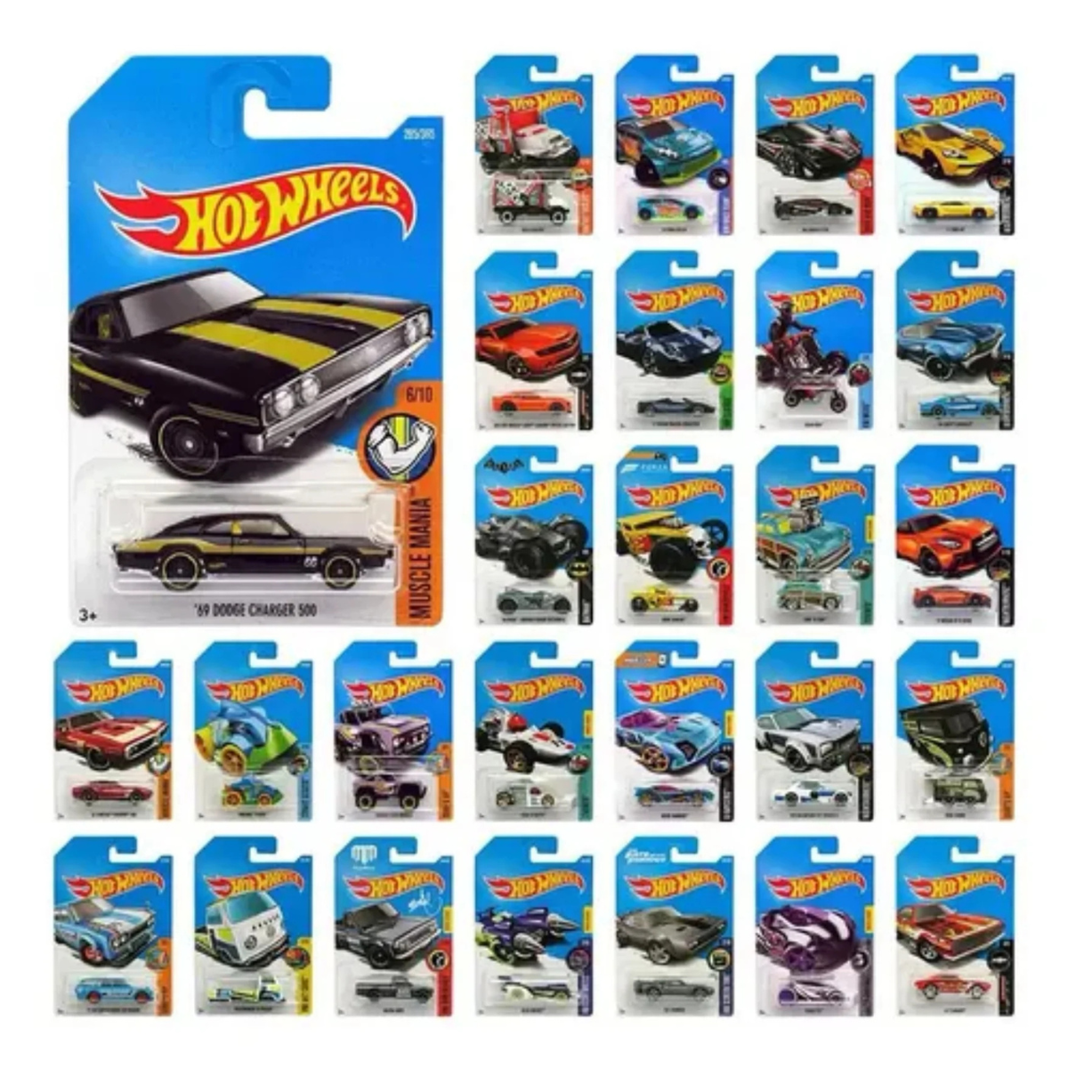 Hot Wheels Auto Básico Surtido (1 unidad, modelo al azar)