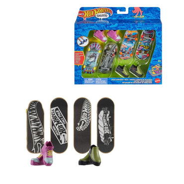 Hot Wheels Skate Multipack De Patinetas Con Tenis - Paquete Experto En Velocidad