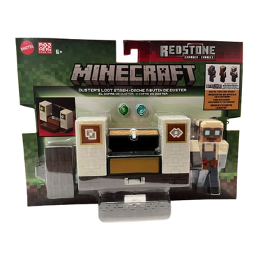 Minecraft Core Figura De 8cm Con Crafting 2-pack - El Cofre De Duster