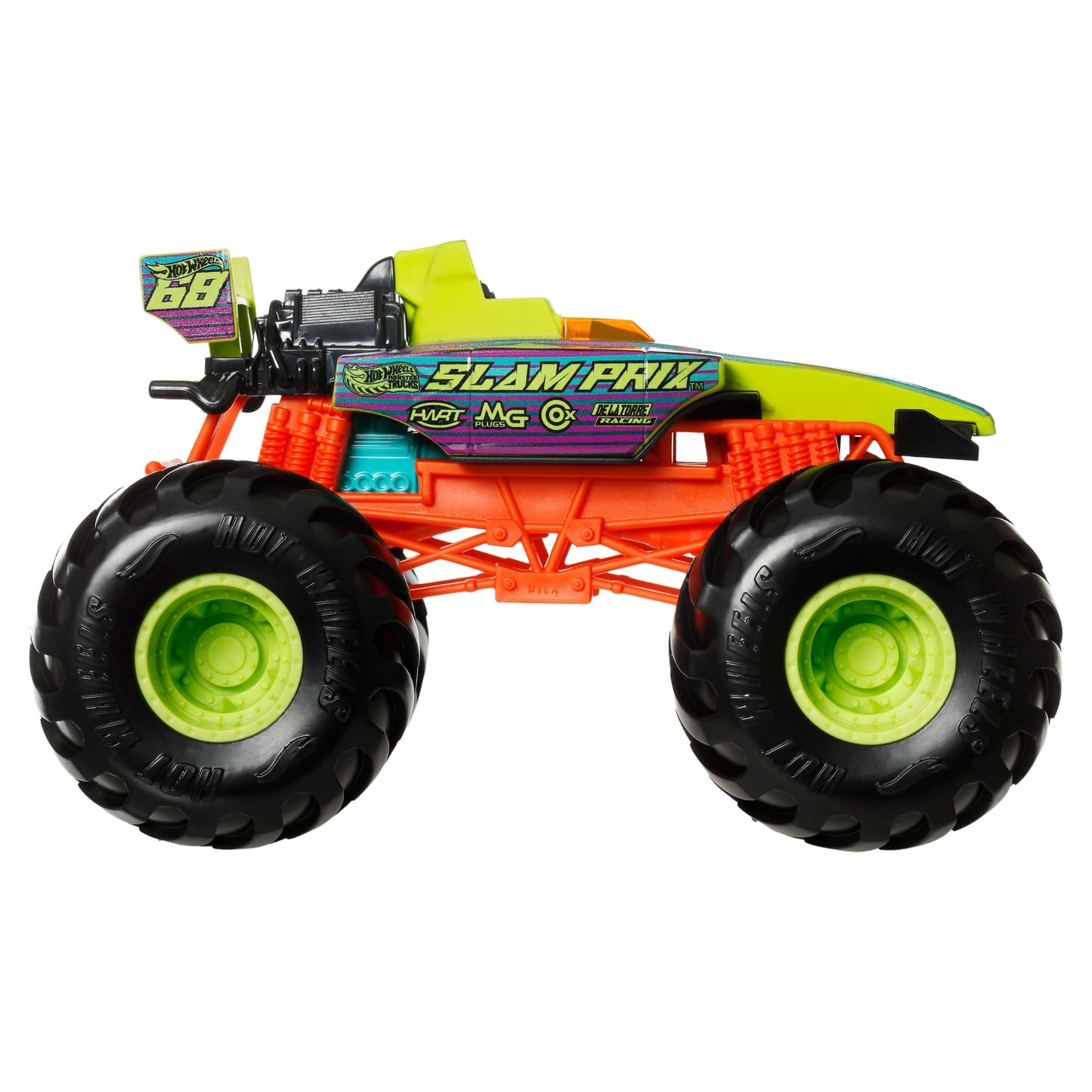 Hot Wheels Monster Trucks Escala 1:24 - Slam Prix