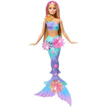 Barbie Sirena Transformación De Flores-1