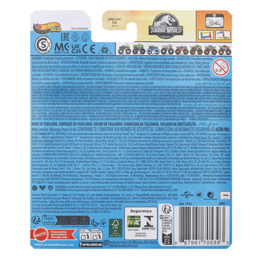 Hot Wheels Monster Truck Escala 1:64 - Tyrannosaurus Rex