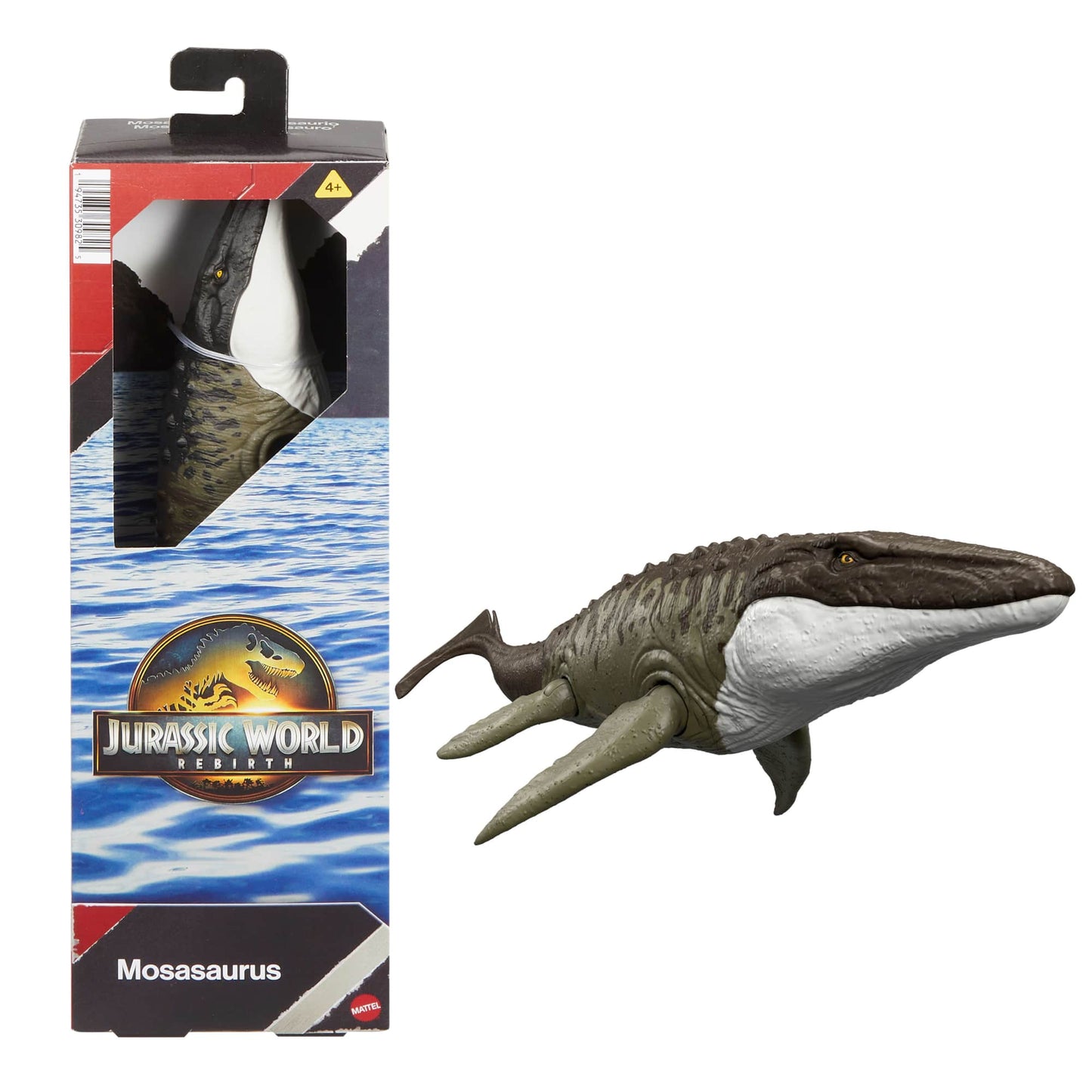 Jurassic World Dinosaurio De Juguete Rebirth De 30 Cm - Mosasaurus