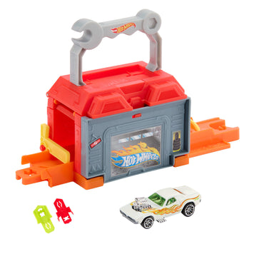 Hot Wheels Pistas Sorpresa - Taller De Reparacion De Vehiculos-2