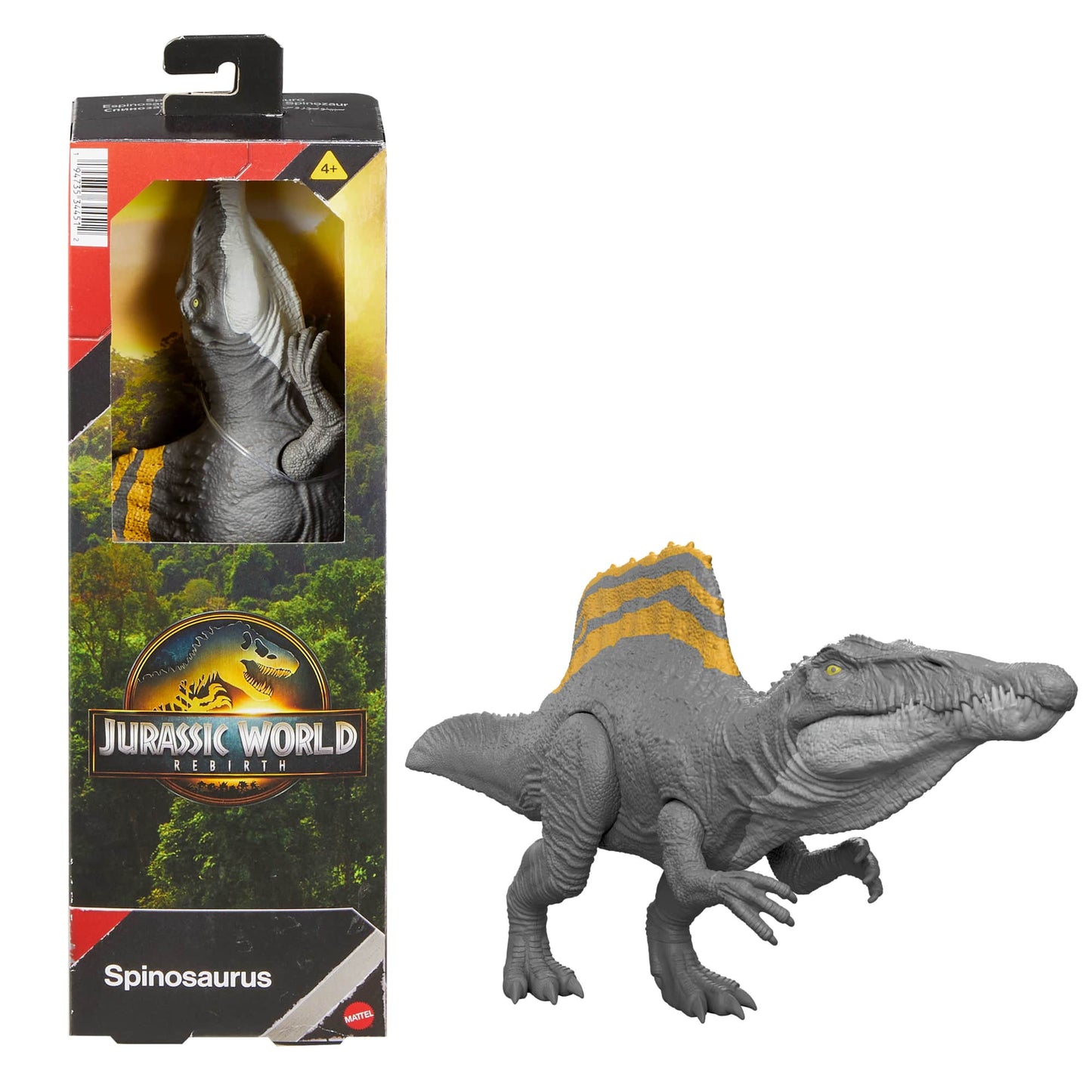 Jurassic World Dinosaurio De Juguete Rebirth De 30 Cm Spinosaurus