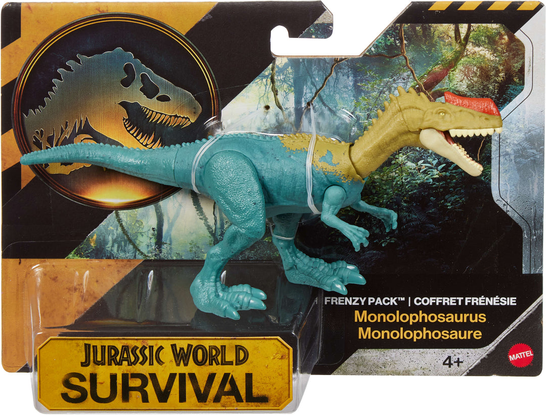Jurassic World Dinosaurio Juguete Rebirth Manada Peligrosa - Monolophosaurus