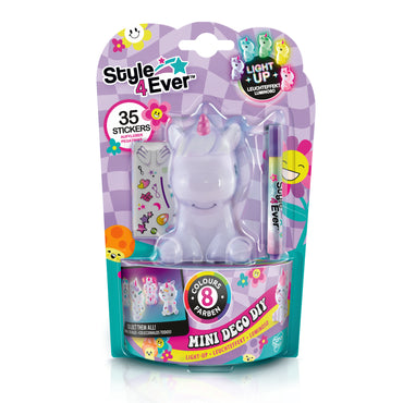 Unicornio Mini Diy - Con Luz