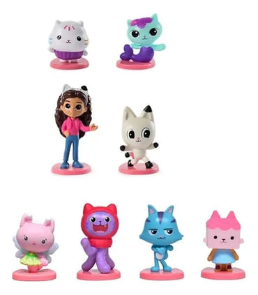 La Casa de Muñecas de Gabby Cat-Errific Celebration Pack 8 Figuras