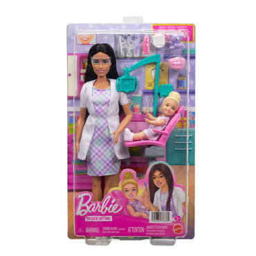 Barbie Set De Profesiones Con Muñeca - Dentista 2 (Morena)