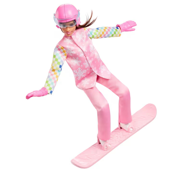 Barbie Profesiones Muñeca Set De Lujo - Snowboarder