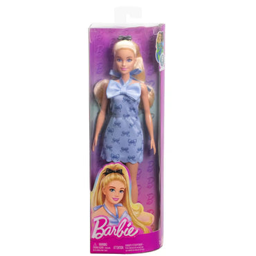 Barbie Fashionistas - 237-Vestido Lazos Azules