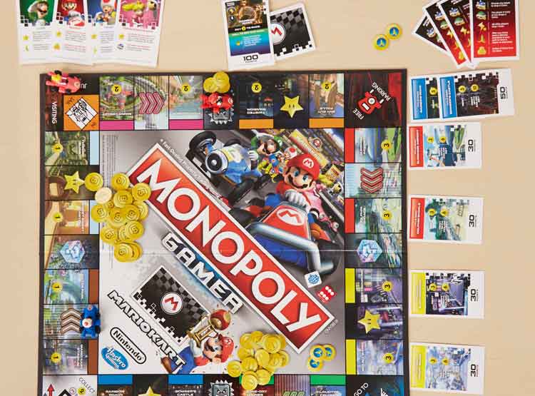 Juego De Mesa Monopoly Gamer Mariokart