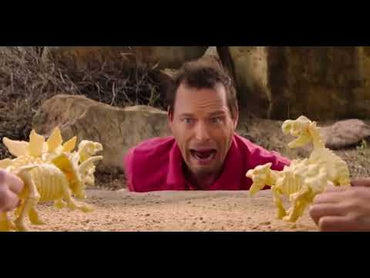 Huevo Con Esqueleto De Dinosaurio Para Excavar Y Armar Robo Alive Zuru