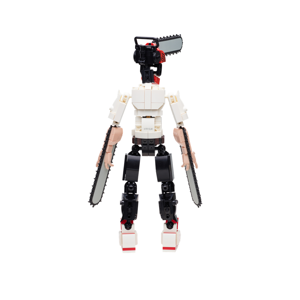 Chainsaw Man BLDR: Figura de Construcción Denji Transformado (25 cm)