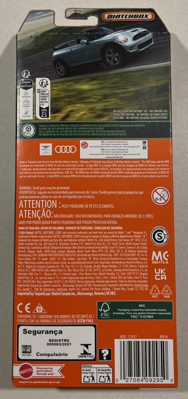 Pack De 5 Autos Matchbox - Autobahn Express Vi