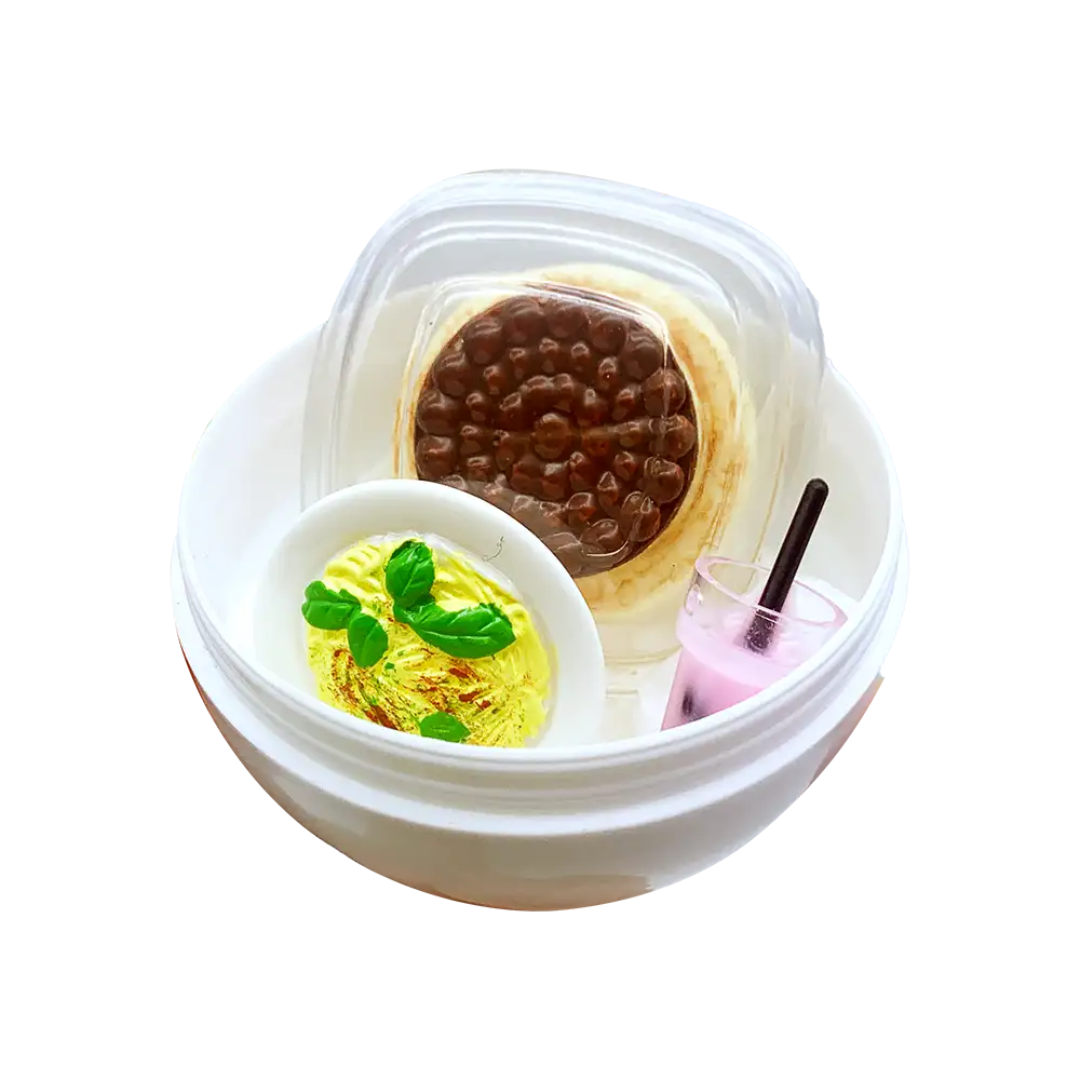 Mini World Delivery Cápsula Sorpresa de Comidas Miniatura